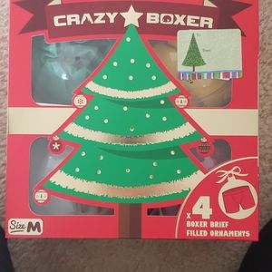 Crazy Boxer Men's underwear 4 pack.